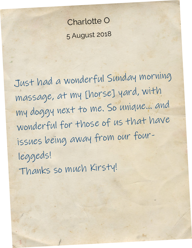 Archived testimonial