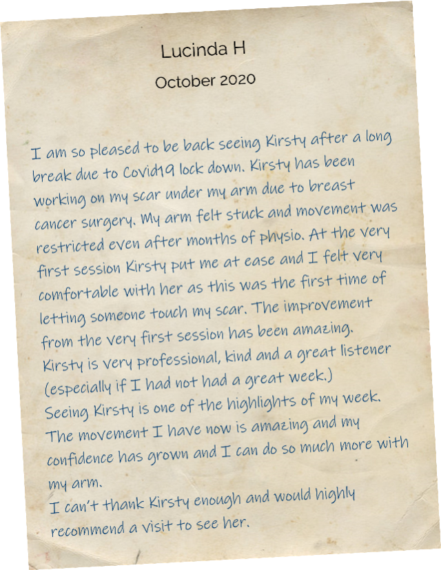 Archived testimonial