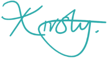 Kirsty's signature 