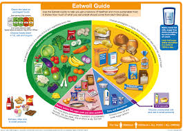 The Eatwell Guide in full colour. A handy guide to ensure your daily intake of nutrients and the healthy amounts. 
Does your daily intake look like this? 
